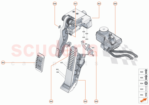 Part Diagram for McLaren 28CA097CP