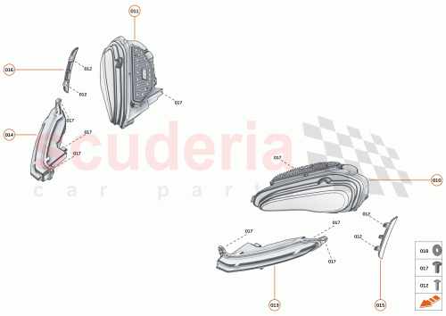 Part Diagram for McLaren 14AD250CP