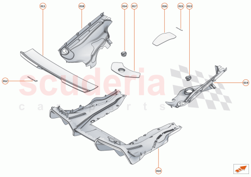Part Diagram for McLaren 11F1064CP