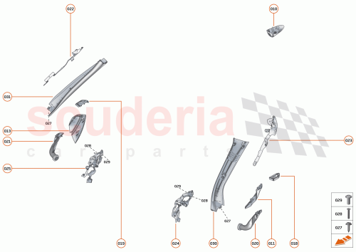 Part Diagram for McLaren 14NA004LP