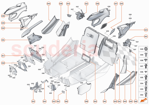 Part Diagram for McLaren 11N0642CP