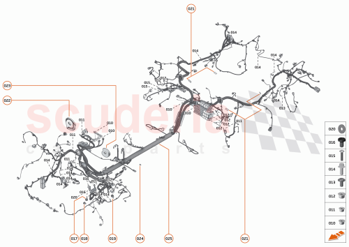 Part Diagram for McLaren 14MA122SP