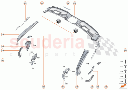 Part Diagram for McLaren 28NA047SP