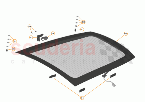 Part Diagram for McLaren 13AA267GP