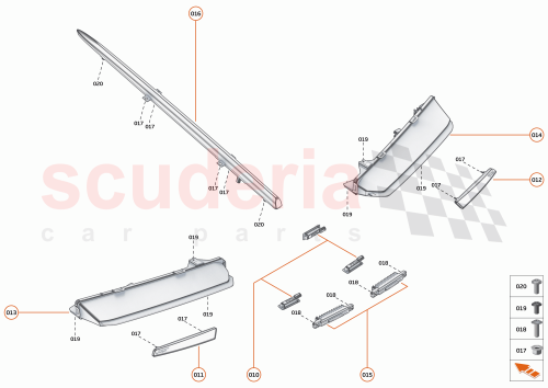 Part Diagram for McLaren 23AE445CP