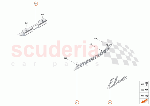 Part Diagram for McLaren 26AD191SP