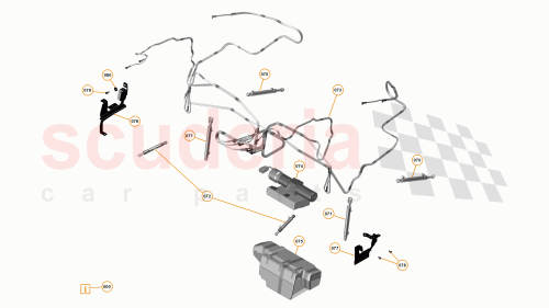 Part Diagram for McLaren 11A5473SP