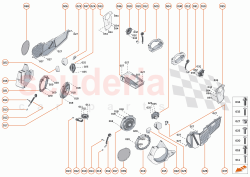 Part Diagram for McLaren 14MA120RP