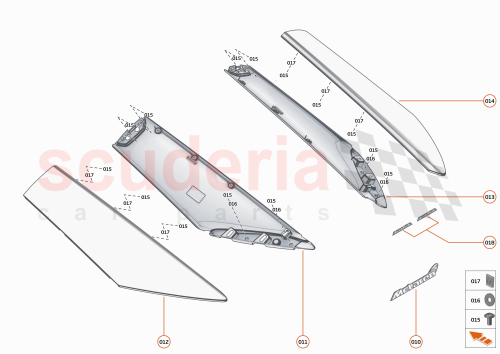 Part Diagram for McLaren 00RA593