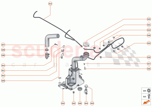 Part Diagram for McLaren 00RB170