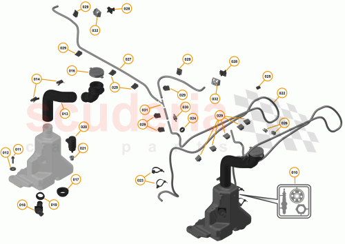 Part Diagram for McLaren 14AD097CP