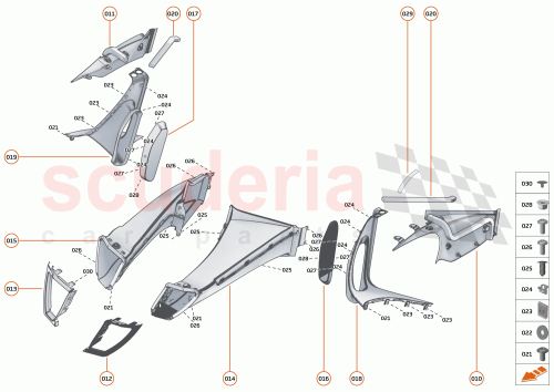 Part Diagram for McLaren 16AD350CP