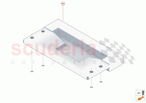 Part Diagram for McLaren 14F0608CP