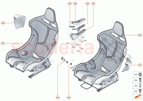 Part Diagram for McLaren 15NA784CP