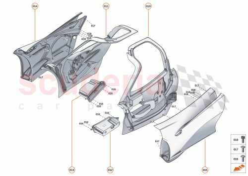Part Diagram for McLaren 23AE888CP