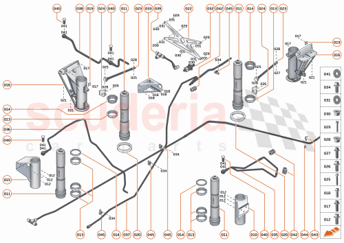 Part Diagram for McLaren 00RA349