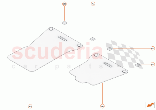 Part Diagram for McLaren 11N2297CP