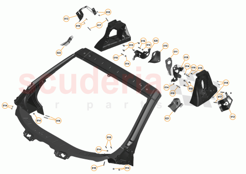 Part Diagram for McLaren 00RA304