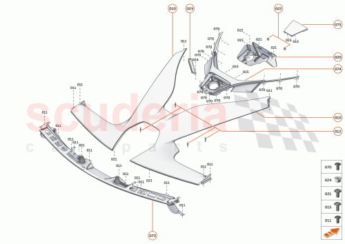 Part Diagram for McLaren 00RA543