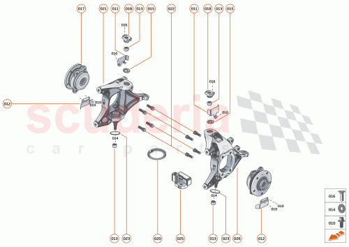 Part Diagram for McLaren 23BA566CP