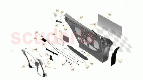 Part Diagram for McLaren 11A4849CP