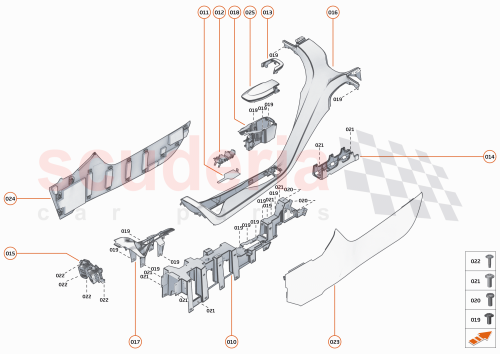 Part Diagram for McLaren 26NA185SP