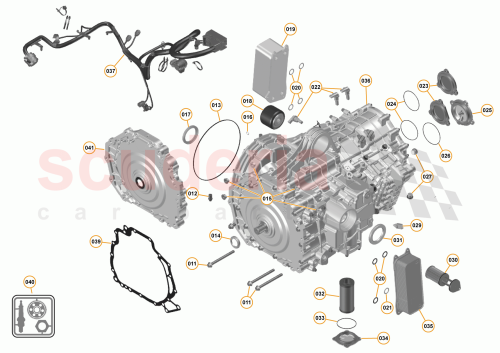 Part Diagram for McLaren 00RX033