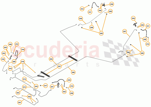 Part Diagram for McLaren 14CA005CP