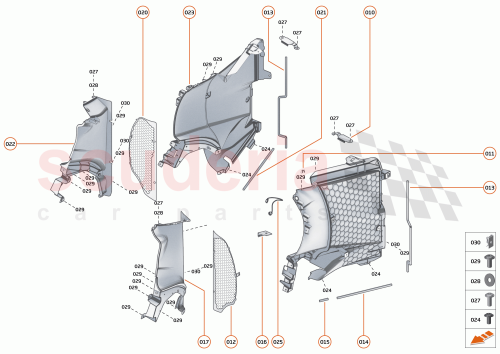 Part Diagram for McLaren 14A0328CP