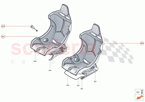 Part Diagram for McLaren 13NA491RP