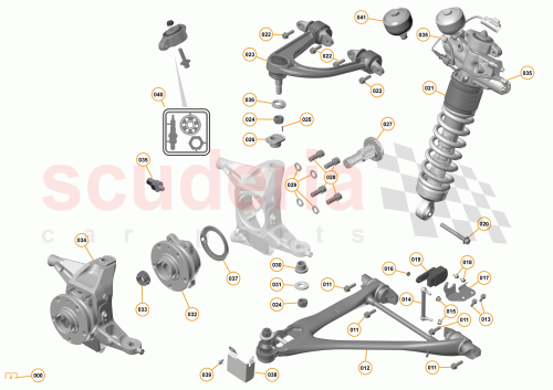 Part Diagram for McLaren 11B1555RP