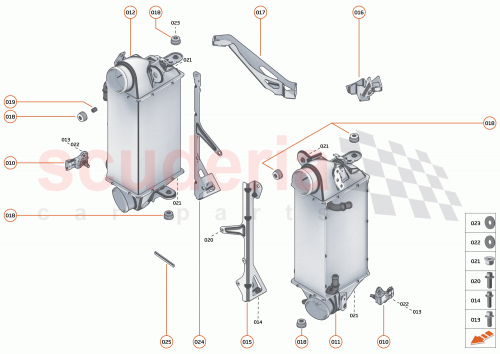 Part Diagram for McLaren 16LA294CP