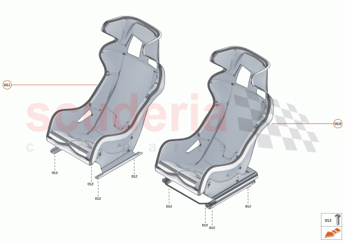 Part Diagram for McLaren 15NA044RP