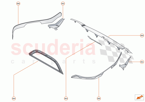 Part Diagram for McLaren 22AD383GP