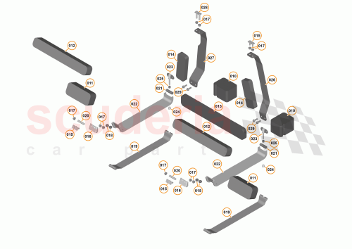Part Diagram for McLaren 11K0118CP