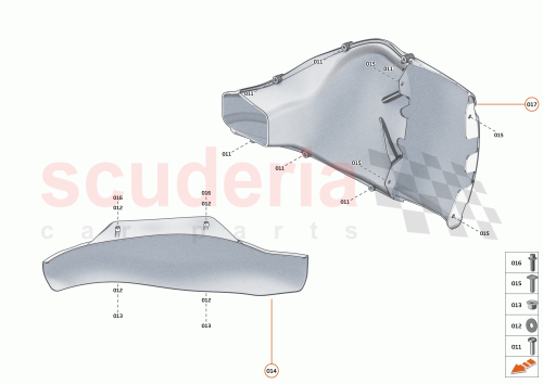 Part Diagram for McLaren 14CA049RP