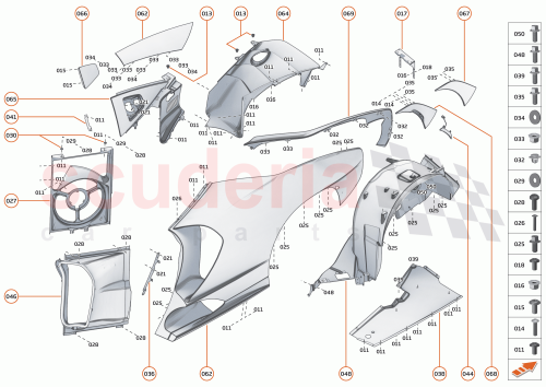Part Diagram for McLaren 15AC759CP