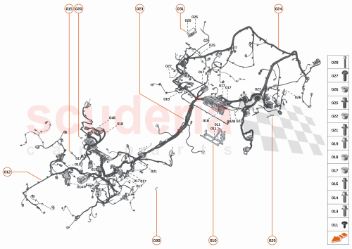 Part Diagram for McLaren 00RG070