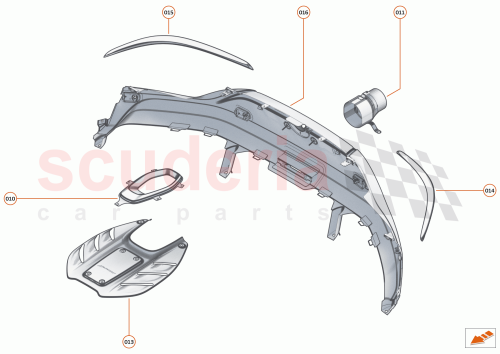Part Diagram for McLaren 16AF354CP