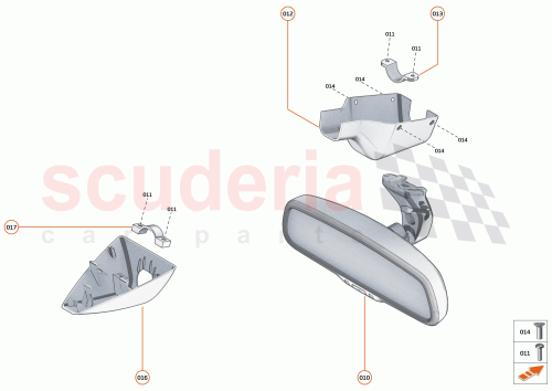 Part Diagram for McLaren 15NA101RP