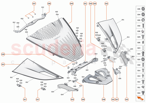 Part Diagram for McLaren 14AB616SP
