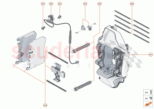 Part Diagram for McLaren 15CA217CP