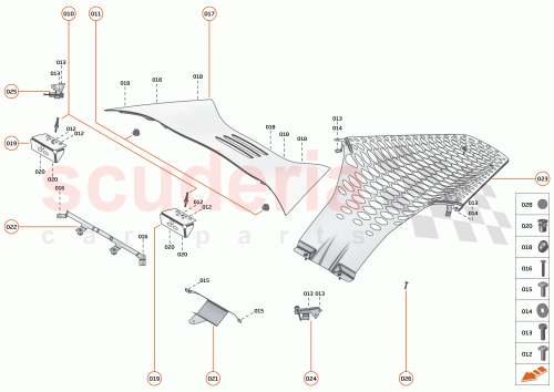 Part Diagram for McLaren 14AB226RP
