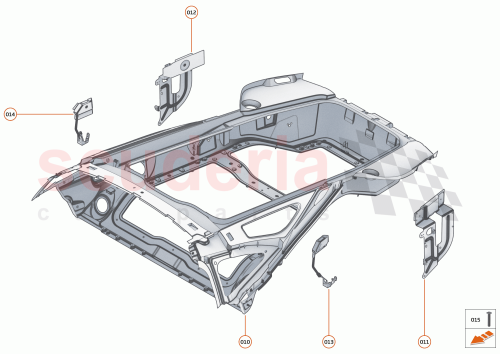 Part Diagram for McLaren 22AB256GP