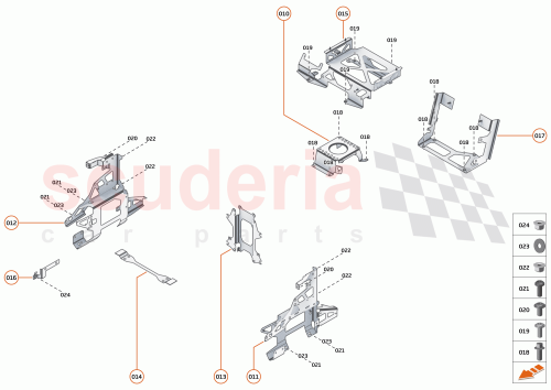 Part Diagram for McLaren 14M1144CP