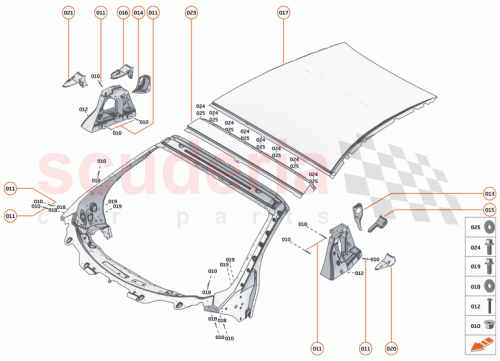 Part Diagram for McLaren 13A5808CP