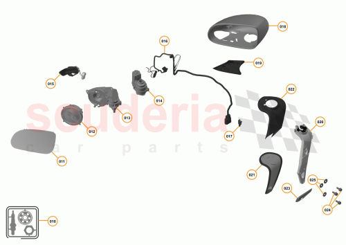 Part Diagram for McLaren 11A8449CP