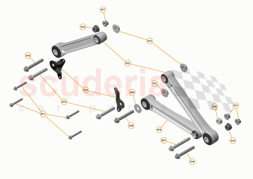 Part Diagram for McLaren 00RX049