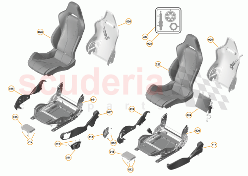 Part Diagram for McLaren 13NA027CP