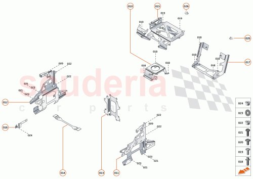 Part Diagram for McLaren 28MA249CP